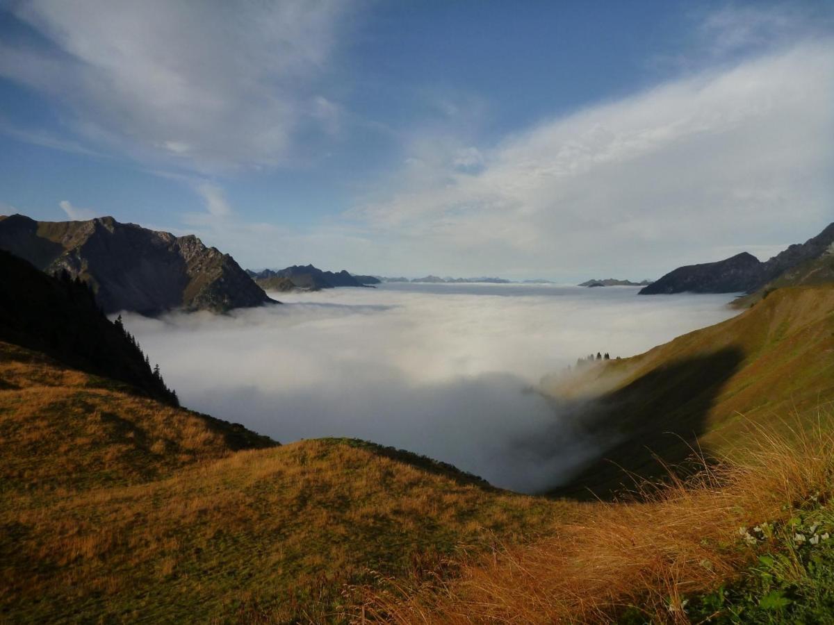 Urlaub Bei Moses Lägenhet Schoppernau Exteriör bild